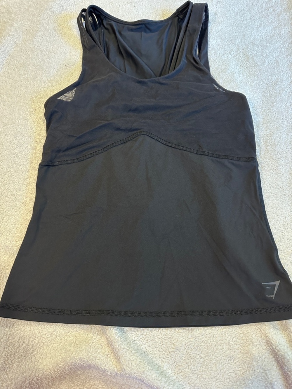 Gymshark Women’s Black Athletic Tank Top size small ( no size tag anymore )